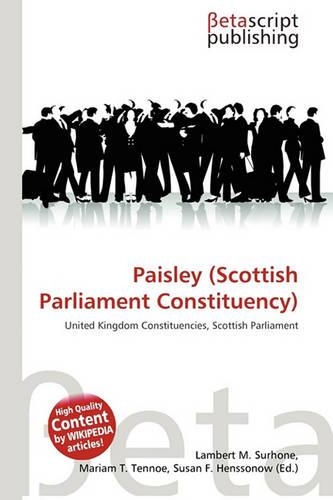 Paisley (Scottish Parliament Constituency)