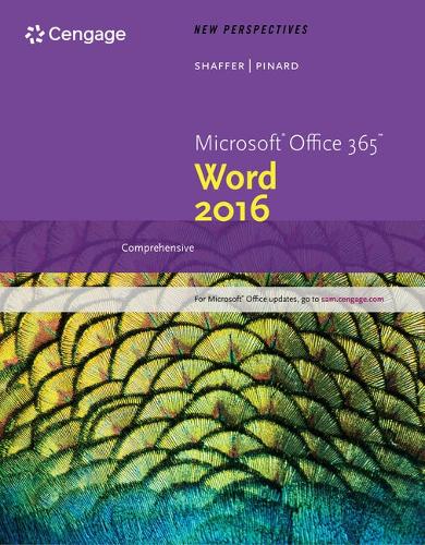 Bundle: New Perspectives Microsoft Office 365 & Word 2016: Compre. + Shelly Cashman Series Microsoft Office 365 & Outlook 2016: Intro + Mindtap Computing, 1 Term (6 Months) Printed Access Card for New Perspectives Microsoft Office 365 & Word 2016: