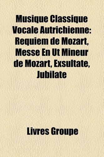 Musique Classique Vocale Autrichienne
