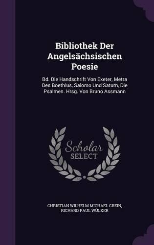 Bibliothek Der Angelsächsischen Poesie