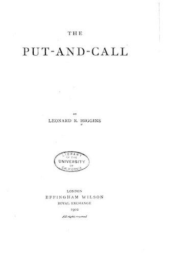 The Put-And-Call