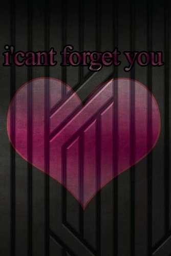 i'cant forget you: i love you notebook with 120 empty pages with lines size 6 x 9 Valentine's Day gift for your love or if you need to come back with your EX