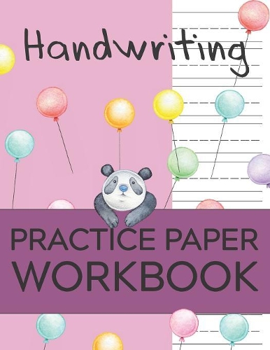 Handwriting Practice Paper Workbook