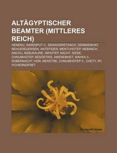 Altagyptischer Beamter (Mittleres Reich)