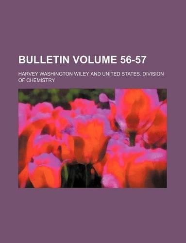 Bulletin Volume 56-57: (English)