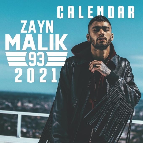 Zayn Malik: 2021-2022 calendar 8.5 x 8.5 glossy paper