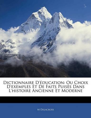 Dictionnaire D'éducation