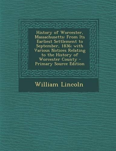 History of Worcester, Massachusetts