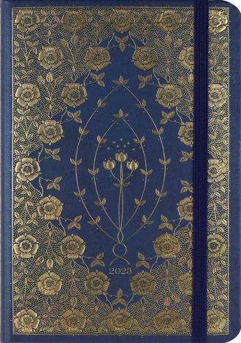 2023 Gilded Rosettes Weekly Planner (16 Months, Aug 2022 to Dec 2023)