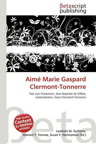 Aime Marie Gaspard Clermont-Tonnerre: (German)