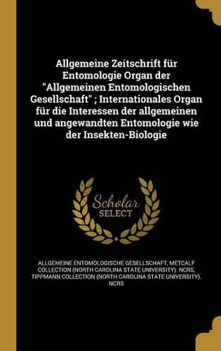 Allgemeine Zeitschrift für Entomologie Organ der 