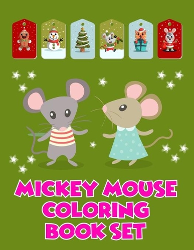 Mickey Mouse Coloring Book Set