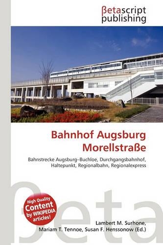 Bahnhof Augsburg Morellstrasse: (German)