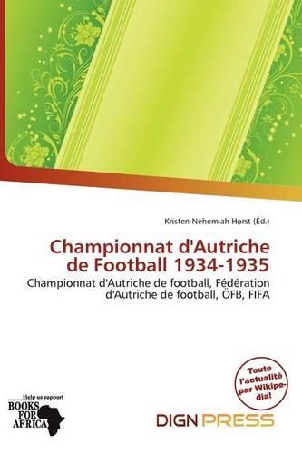 Championnat D'Autriche de Football 1934-1935