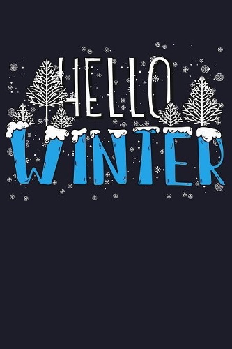 Hello Winter: Blank Paper Sketch Book - Artist Sketch Pad Journal for Sketching, Doodling, Drawing, Painting or Writing