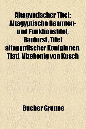 Altagyptischer Titel