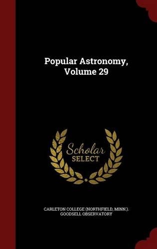 Popular Astronomy, Volume 29