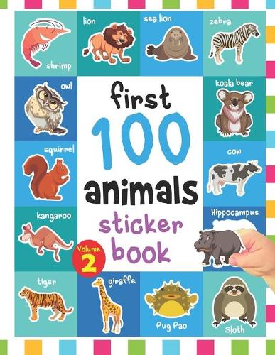 First 100 Animals Sticker Book