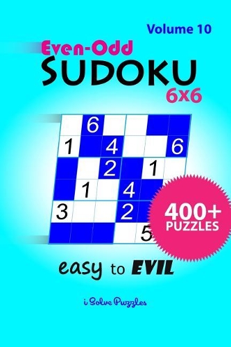 Even-Odd SuDoKu 6x6 Easy to Evil