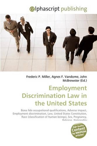 Employment Discrimination Law in the United States