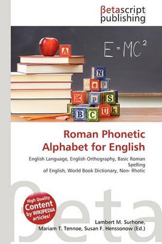 Roman Phonetic Alphabet for English