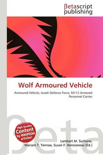 Wolf Armoured Vehicle