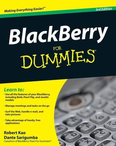 BlackBerry For Dummies