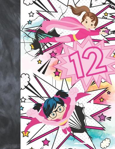 12: Comic Strip Templates Blank Comic Book Supergirl Workbook To Doodle & Draw In For Girls