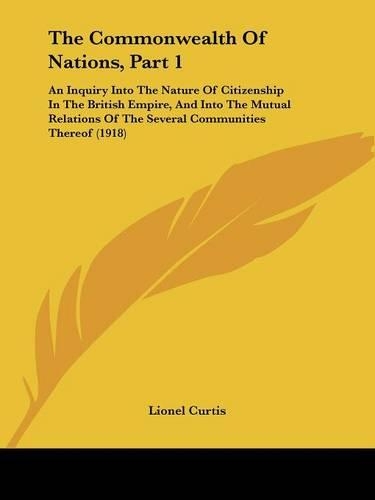 The Commonwealth Of Nations, Part 1