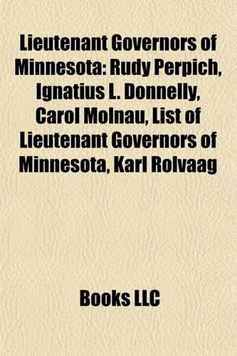 Lieutenant Governors of Minnesota