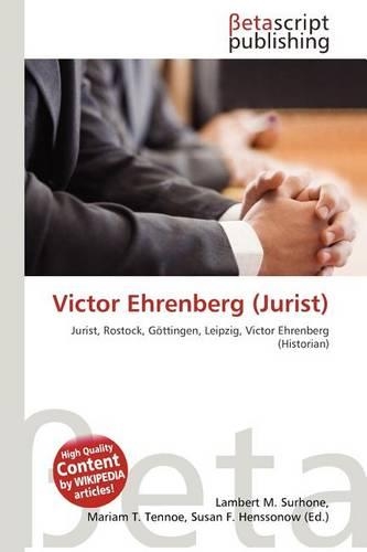 Victor Ehrenberg (Jurist): (English)