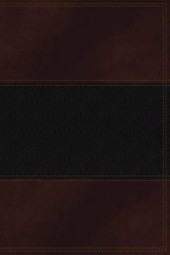 NKJV Study Bible, Leathersoft, Navy/Brown, Indexed, Full-Color Edition