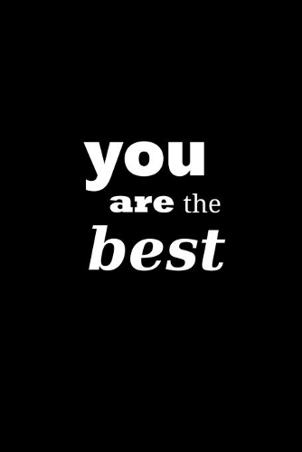 2020 Weekly Planner Motivational Saying You Are The Best 134 Pages