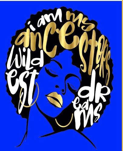 I Am My Ancestors Dreams: Blue Journal School Composition Notebook (7.5 X 9.25) 200 Pages