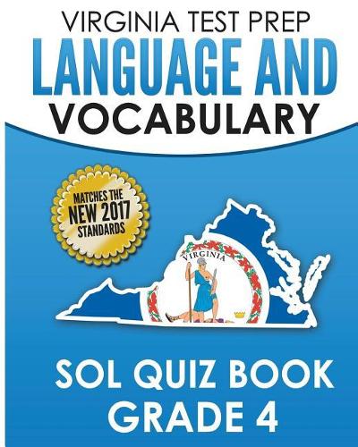 Virginia Test Prep Language & Vocabulary Sol Quiz Book Grade 4