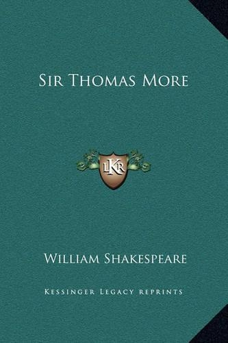 Sir Thomas More