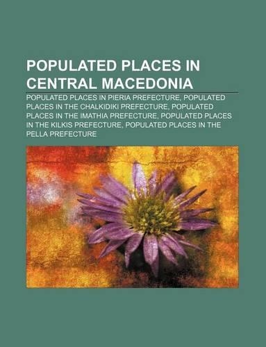 Populated Places in Central Macedonia