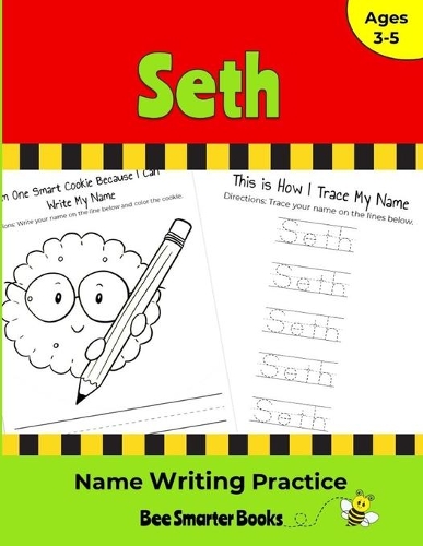 Seth Name Writing Practice: Personalized Name Writing Activities for Pre-schoolers to Kindergartners