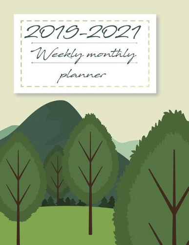 2019-2021 Weekly Monthly Planner