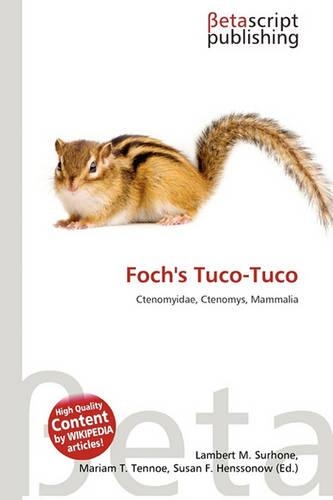 Foch's Tuco-Tuco: (English)
