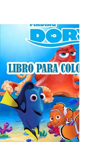 Disney Finding Dory Libro Para Colorear