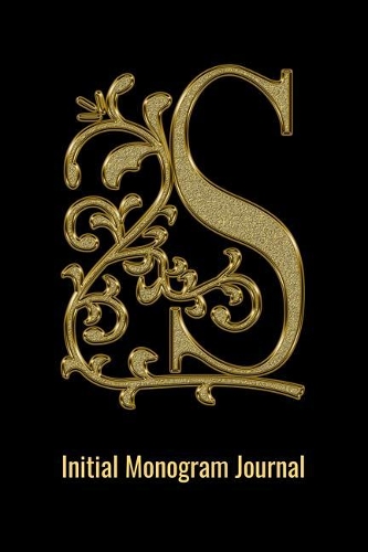 S Initial Monogram Journal