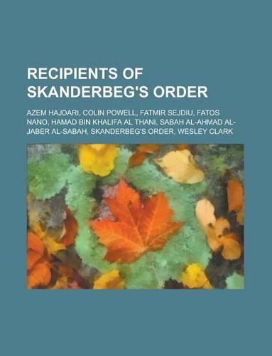 Recipients of Skanderbeg's Order