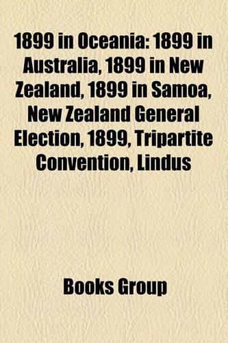 1899 in Oceania