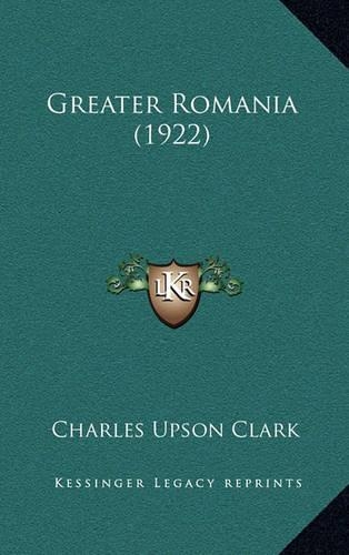 Greater Romania (1922): (English)