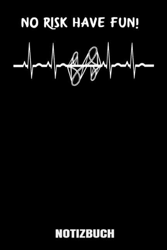 No Risk Have Fun: A5 Notizbuch liniert 120 Seiten für Achterbahn Fans