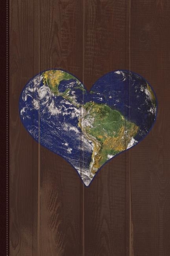 Heart Earth Love Journal Notebook