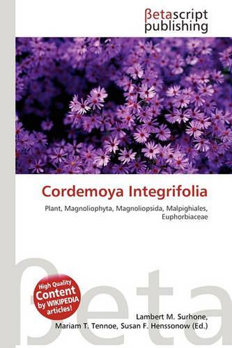 Cordemoya Integrifolia