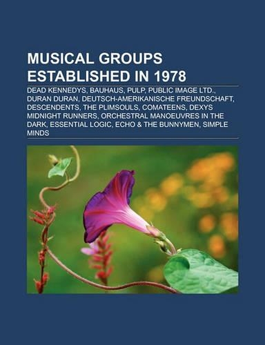 Musical Groups Established in 1978