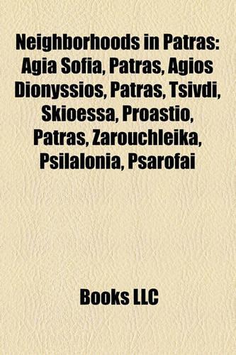 Neighborhoods in Patras